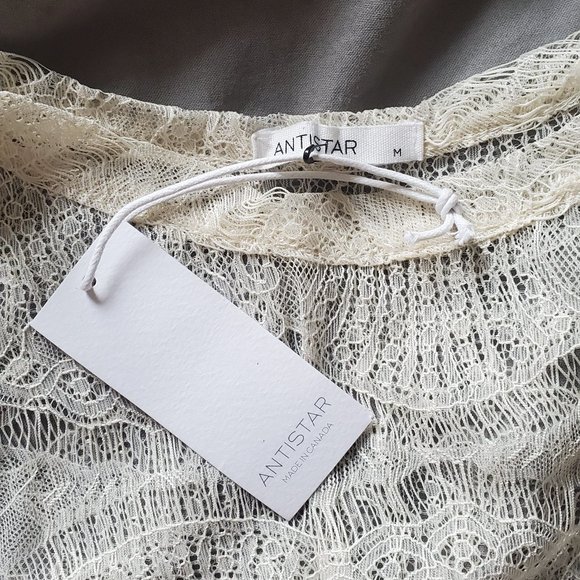 NWT Anistar Lace T Shirt - Picture 2 of 2